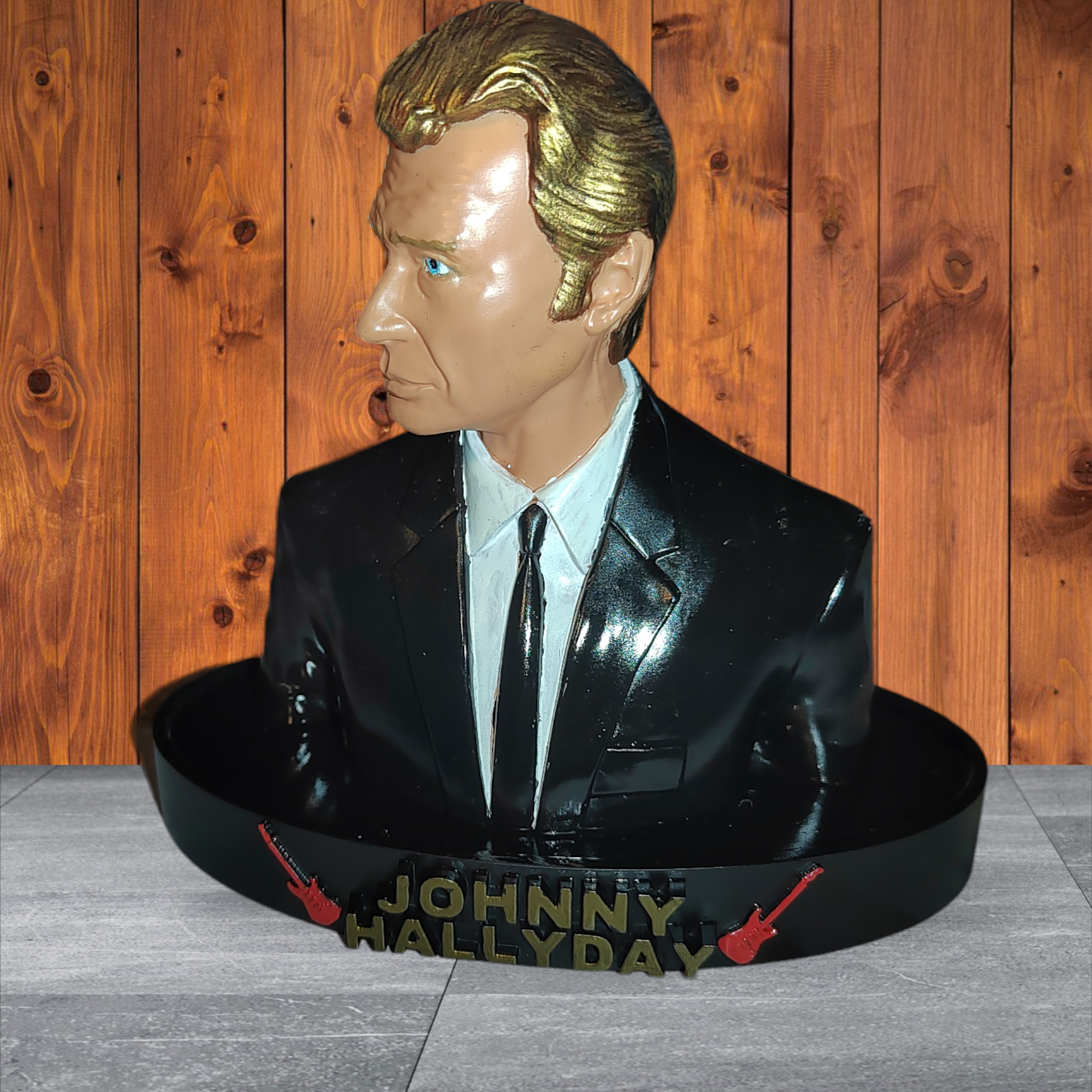 Buste de JOHNNY HALLYDAY