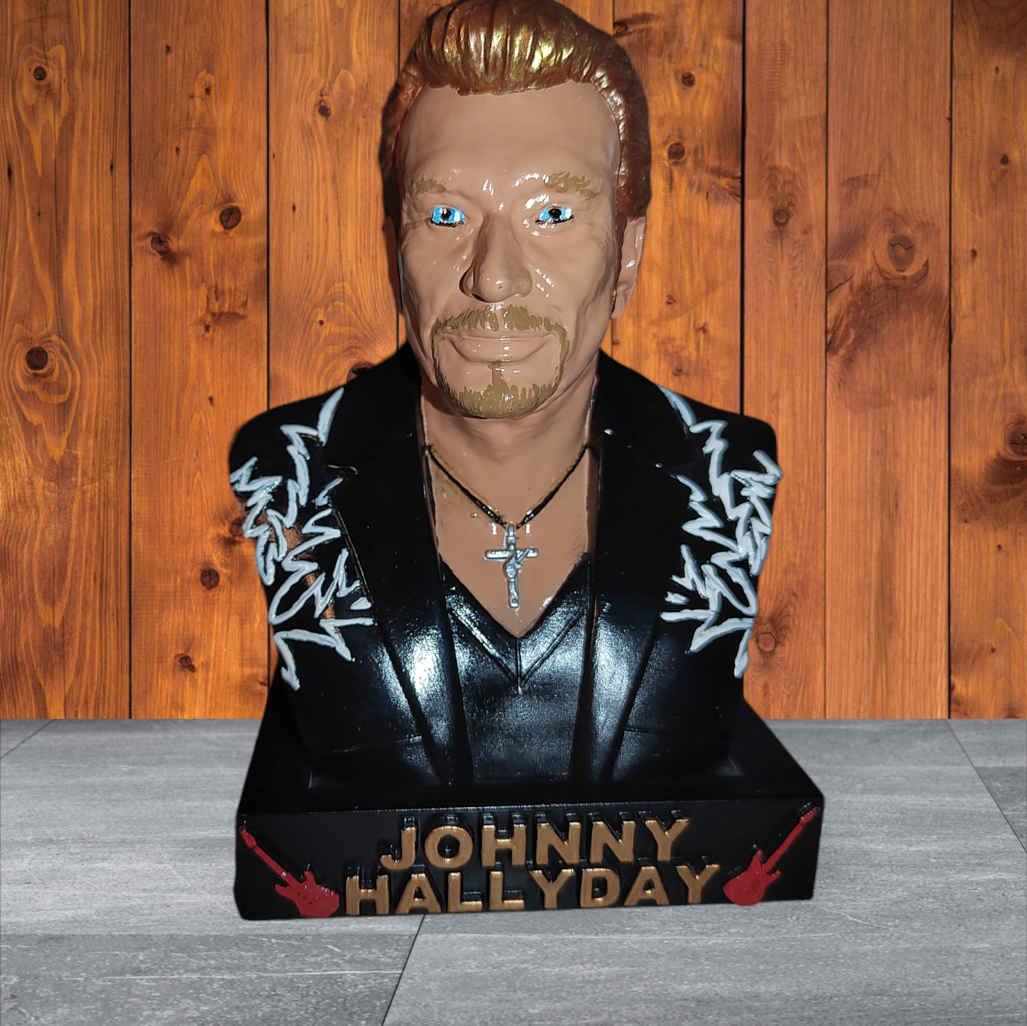 Buste de JOHNNY HALLYDAY