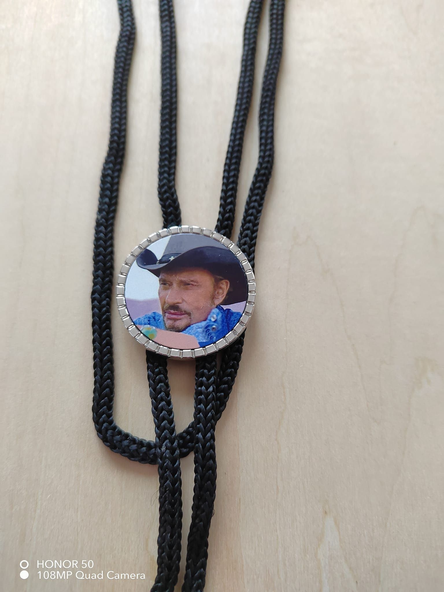 Cravate texane johnny Hallyday