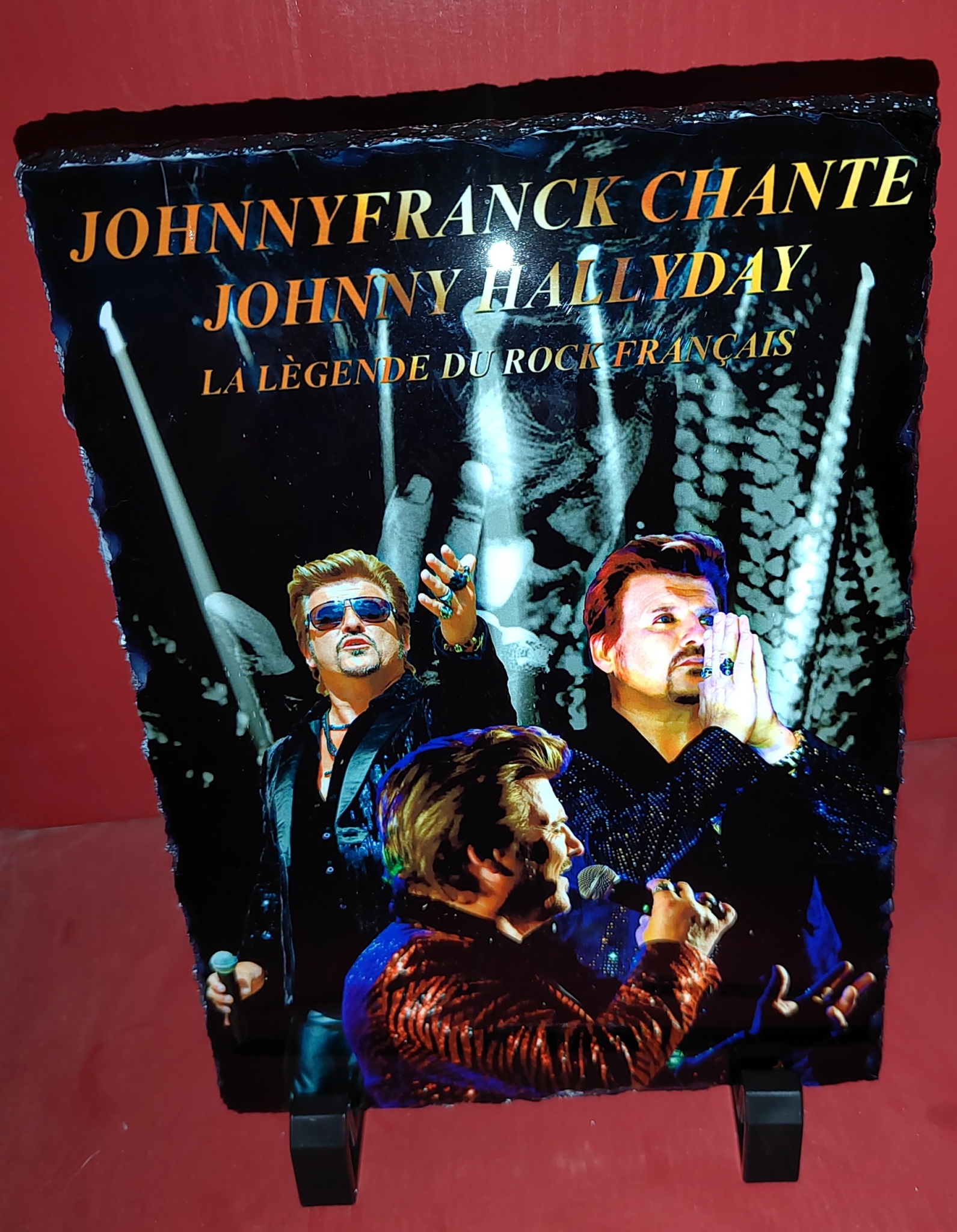 Très élégante ardoise à l effigie de johnnyfranck