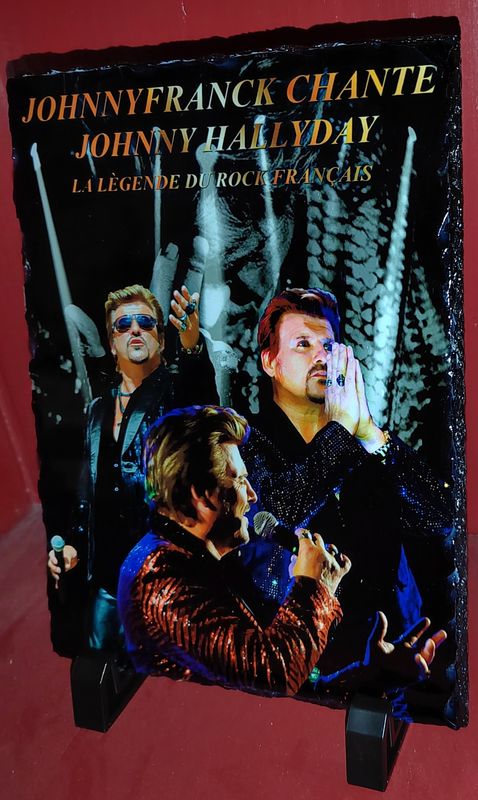 Très élégante ardoise à l effigie de johnnyfranck
