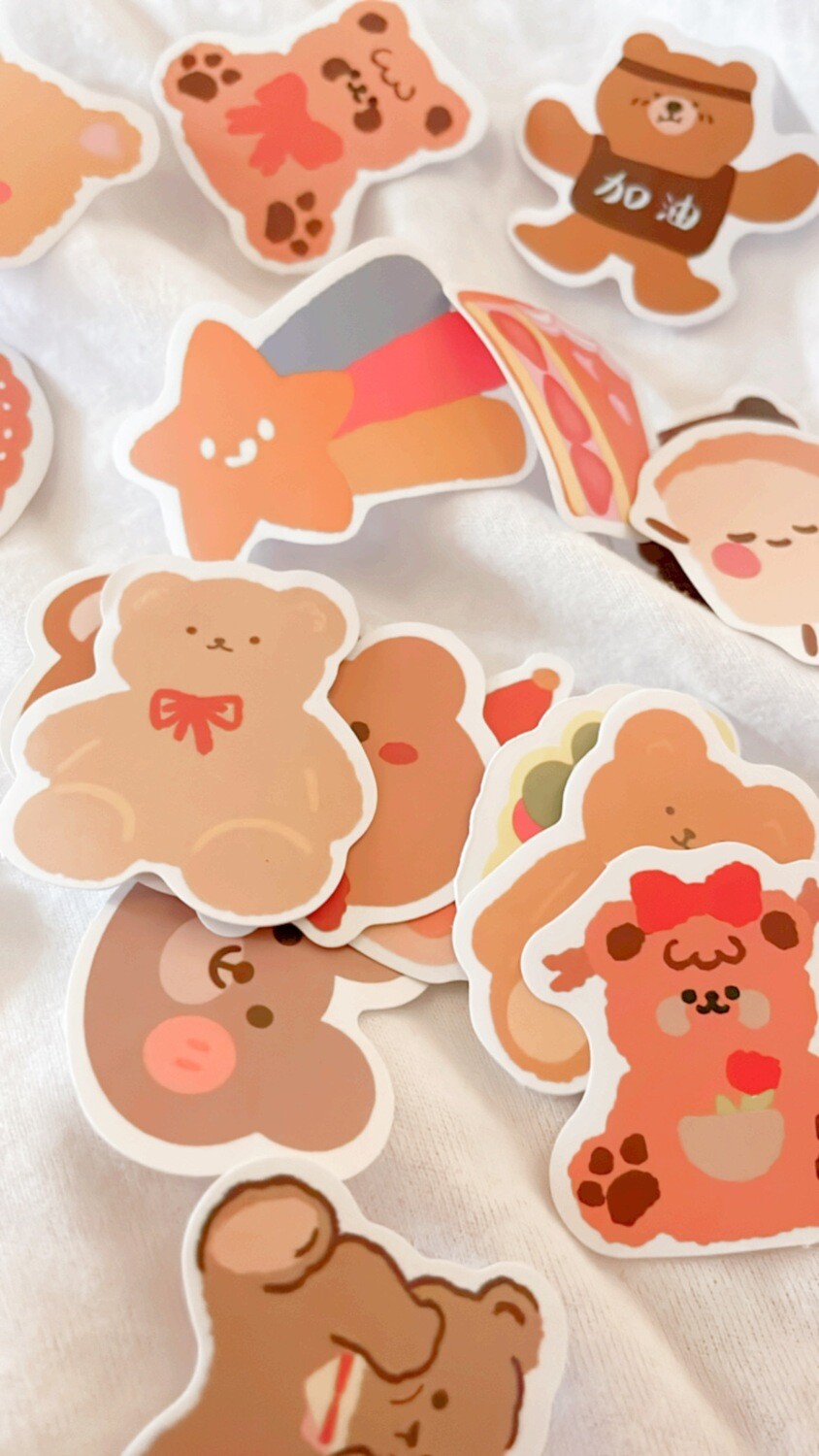 baby ichigo stickers ~ 10 in a pack
