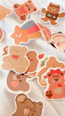baby ichigo stickers ~ 10 in a pack
