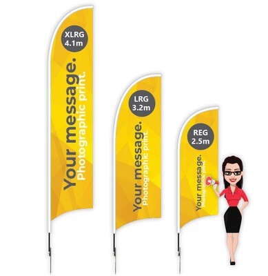 Feather AdFlag Kit Deal - from $119.90/KIT Feather AdFlag Kit Deal - from $119.90/KIT