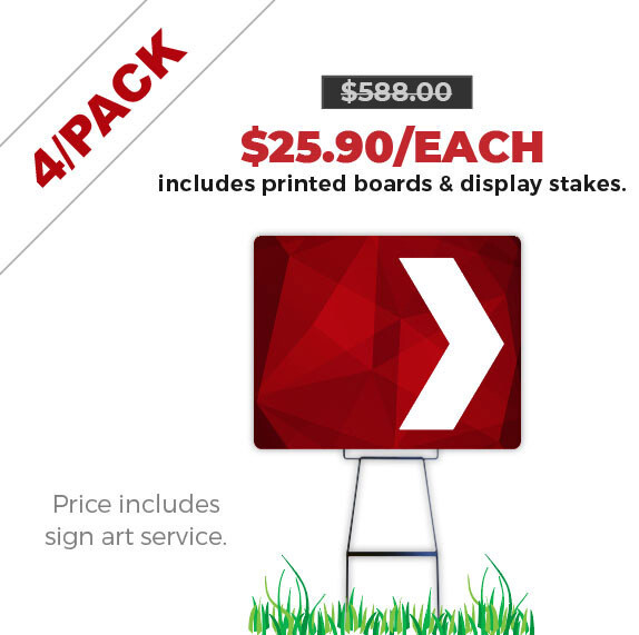 Point Signs 4/PACK - Promo prices end FEB 28. Point Signs 4/PACK - Promo prices end FEB 28.