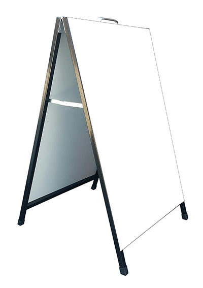 Metal A-sign 600X900MM (Display only)