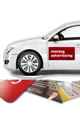Vehicle Ad-Magnets