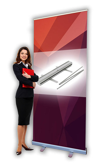 Pull-up Banner with Eco Display.