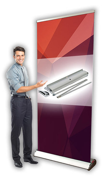 Pullup Banner, with  Deluxe Display.