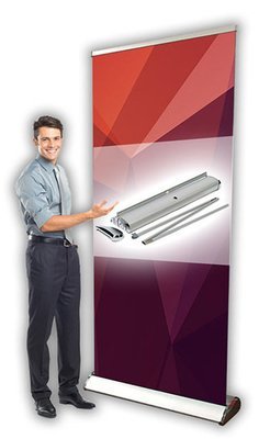 Pullup Banner, Deluxe.  As low as $137.50.
