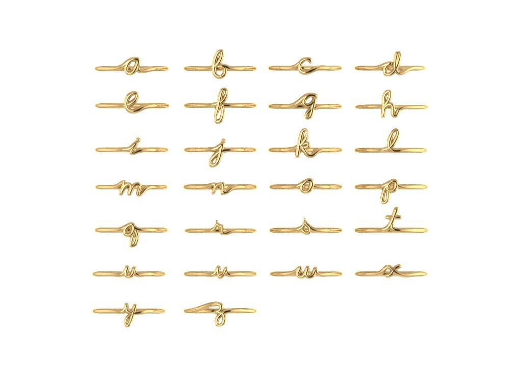 Letter Ring