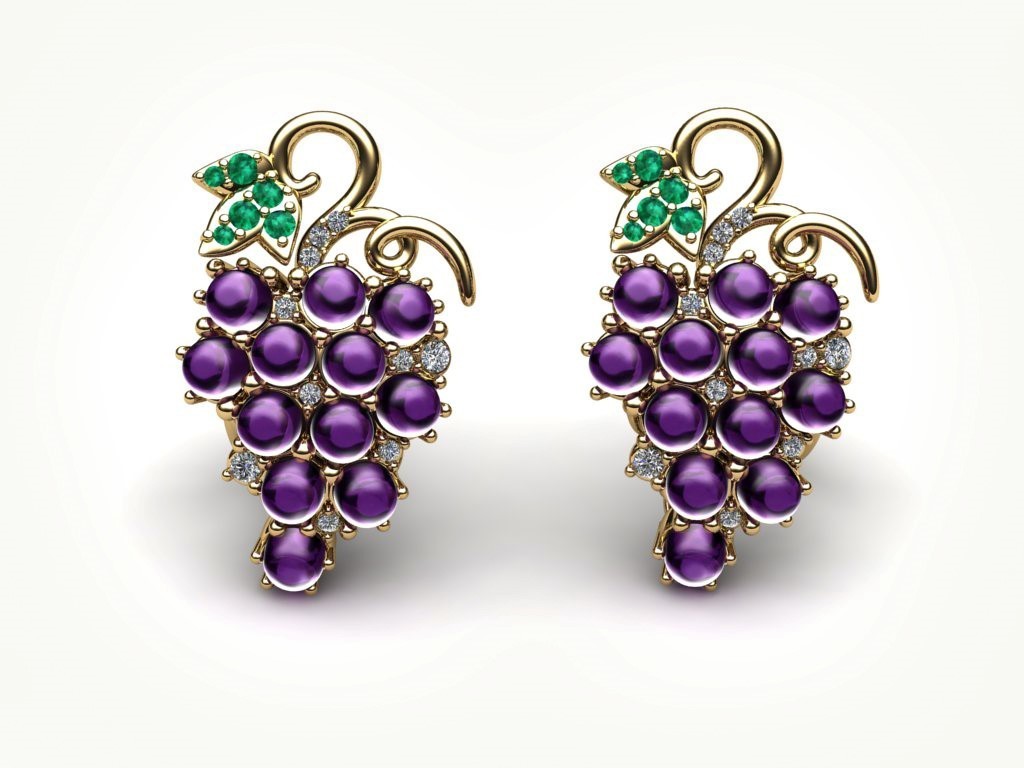 Grape Fruit Cufflinks