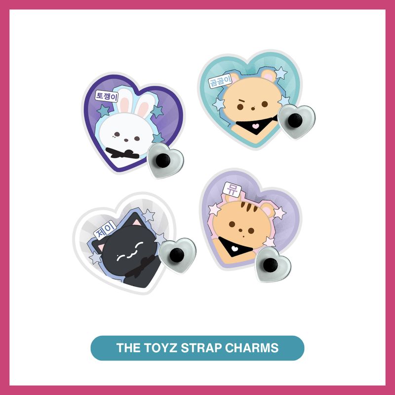 [PRE-ORDER]  THE TOYZ Strap Charms