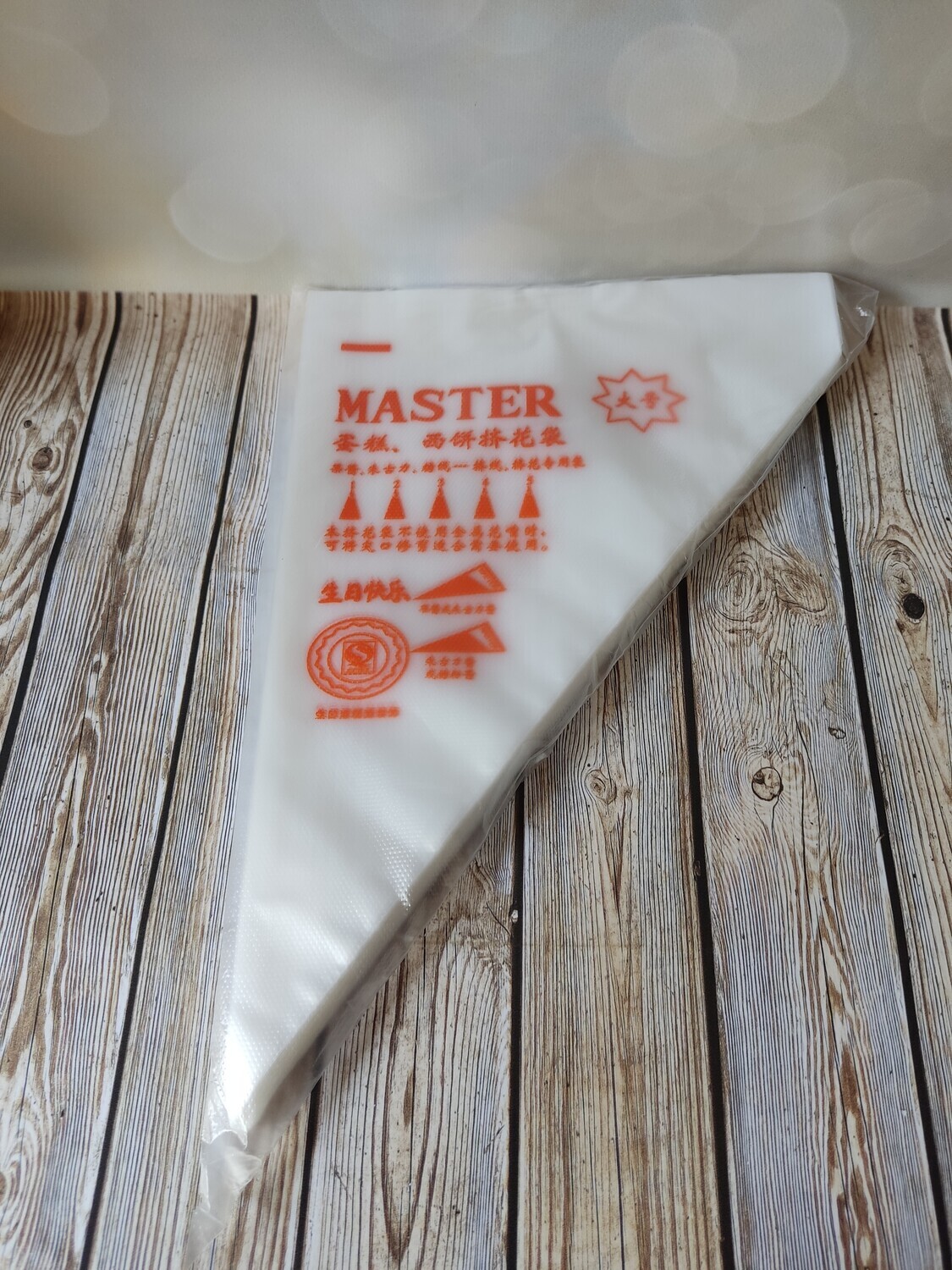Мешки кондитерские "L" Master 100шт, 36см полиэтилен (Китай)