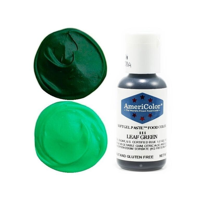 Гелевая краска 111 Americolor Leaf Green «Зеленый лист» 21 гр