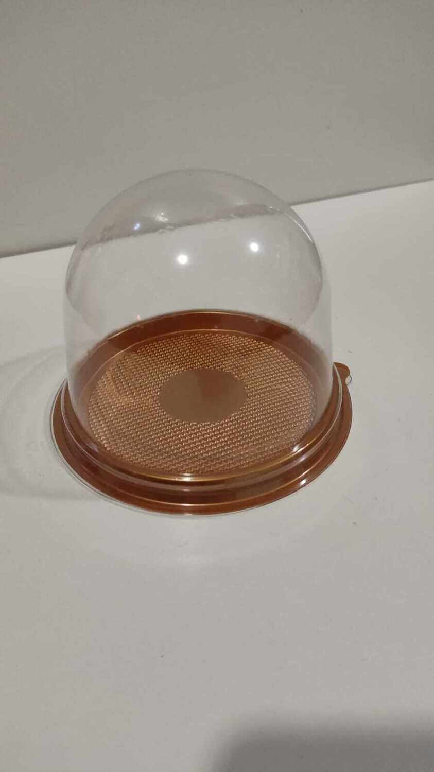 Упаковка с прозрачным куполом для десерта