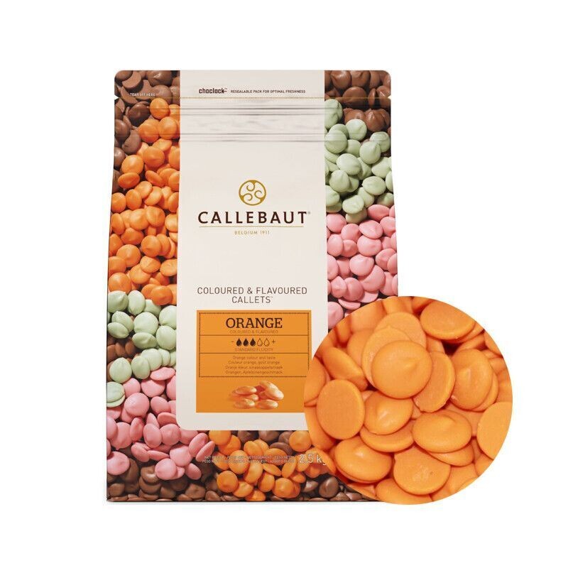 Шоколад Callebaut "Orange" (Пакет 2,5кг)