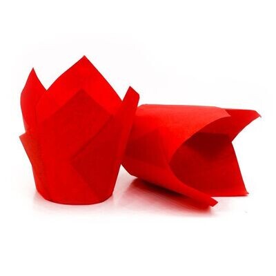 Форма бумажная «Тюльпан».
Цвет Красный, 5 х 8 см