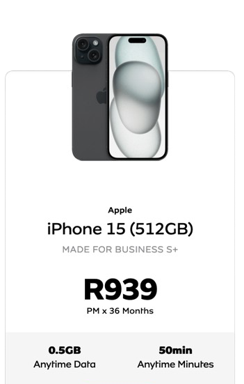 Savvy Business iPhone 15 (512GB)