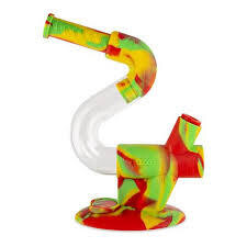 OOZE “Swerve” Silicone/Glass Water Pipe