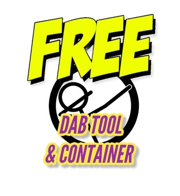Free Dab tool & container claim now to enter the golden ticket contest