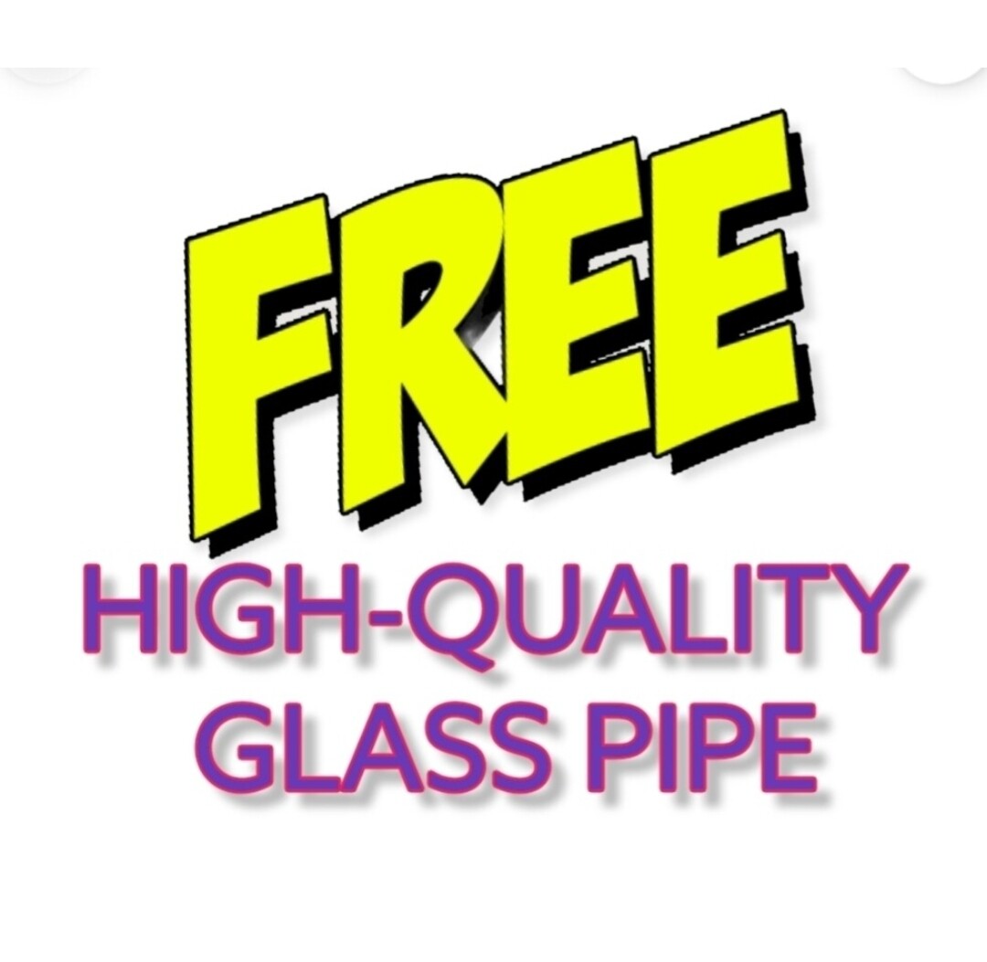 Free High Quality Glass Pipe claim now before we run out this maybe your chance to win a GOLDEN TICKET