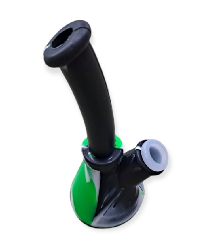 Slant Neck Silicone Water Pipe