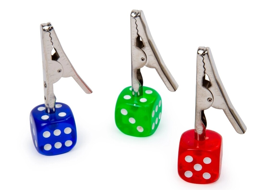 Dice clips