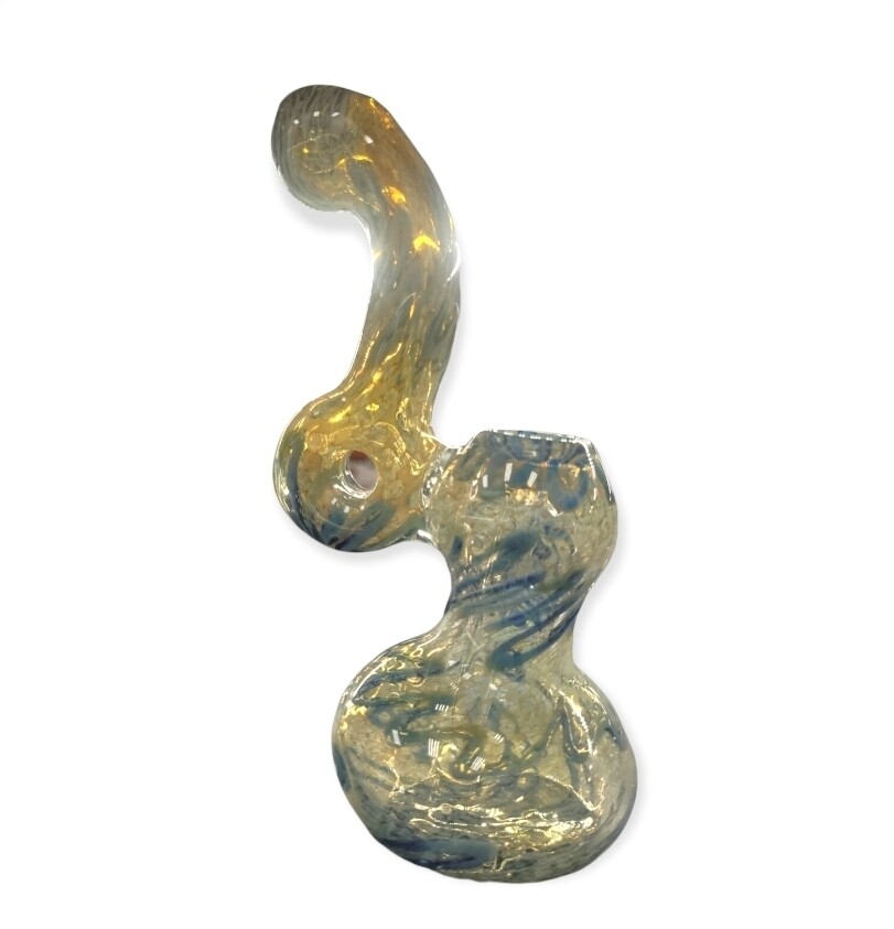 Blue Fumed Bubbler