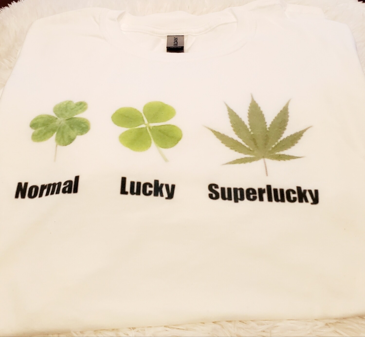 Soft blend lucky Irish T-shirt