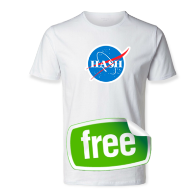 FREE tee hash EDITION  
Only small to xl is free anything bigger  is a lil extra