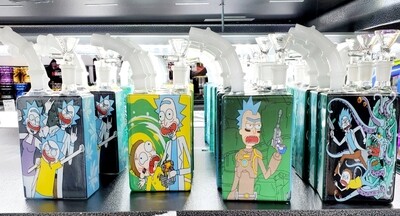  Rick and Morty Juice Box Water Pipe