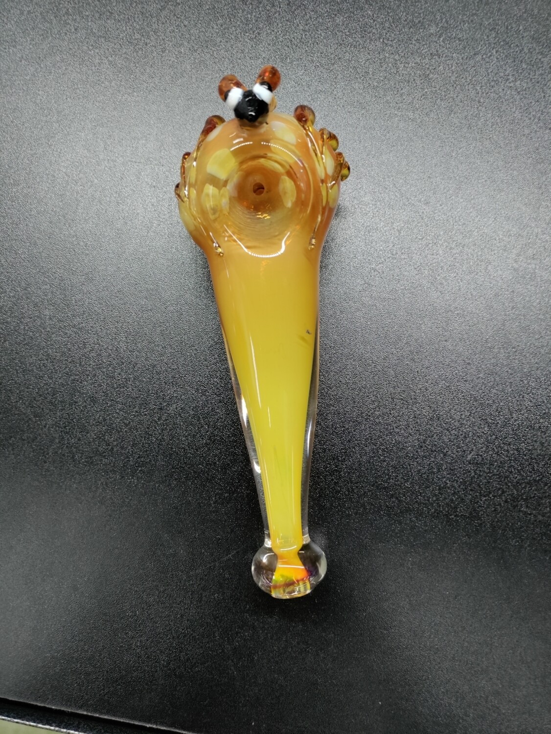 Bee on Honey Glass Hand pipe