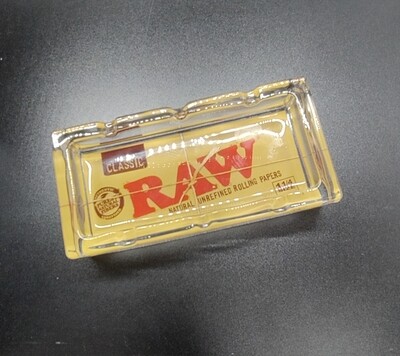 Raw Square Glass Ashtray