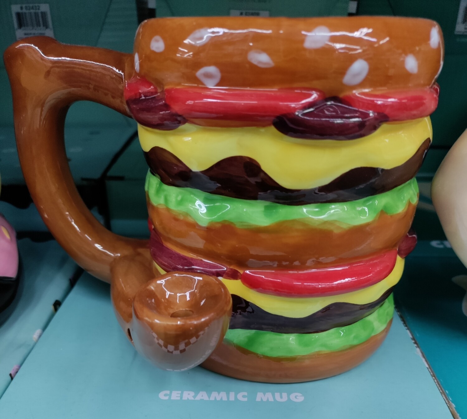 Cheeseburger 🍔 Mug Pipe