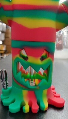 Haunted Tree Silicone Water Pipe and/or Oil Rig 