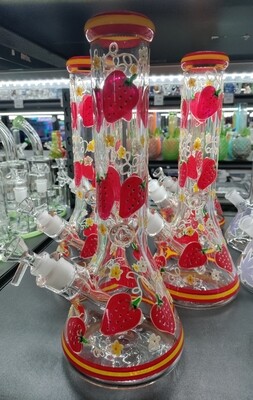 Strawberry Glow Water Pipe