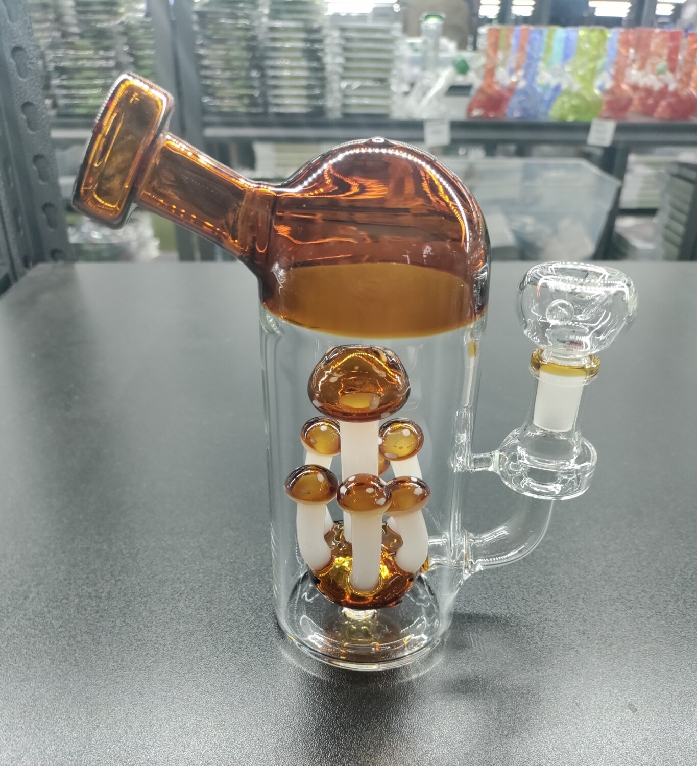 Toad Stool Mouthpiece Water Pipe