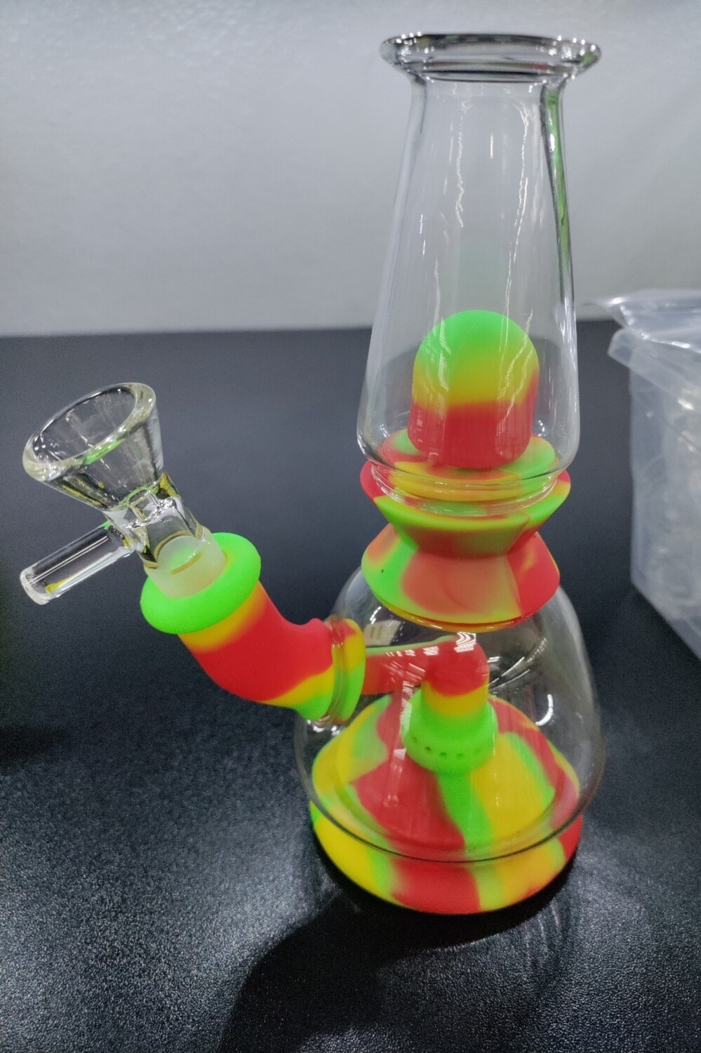 Double Chamber Silicone Bong