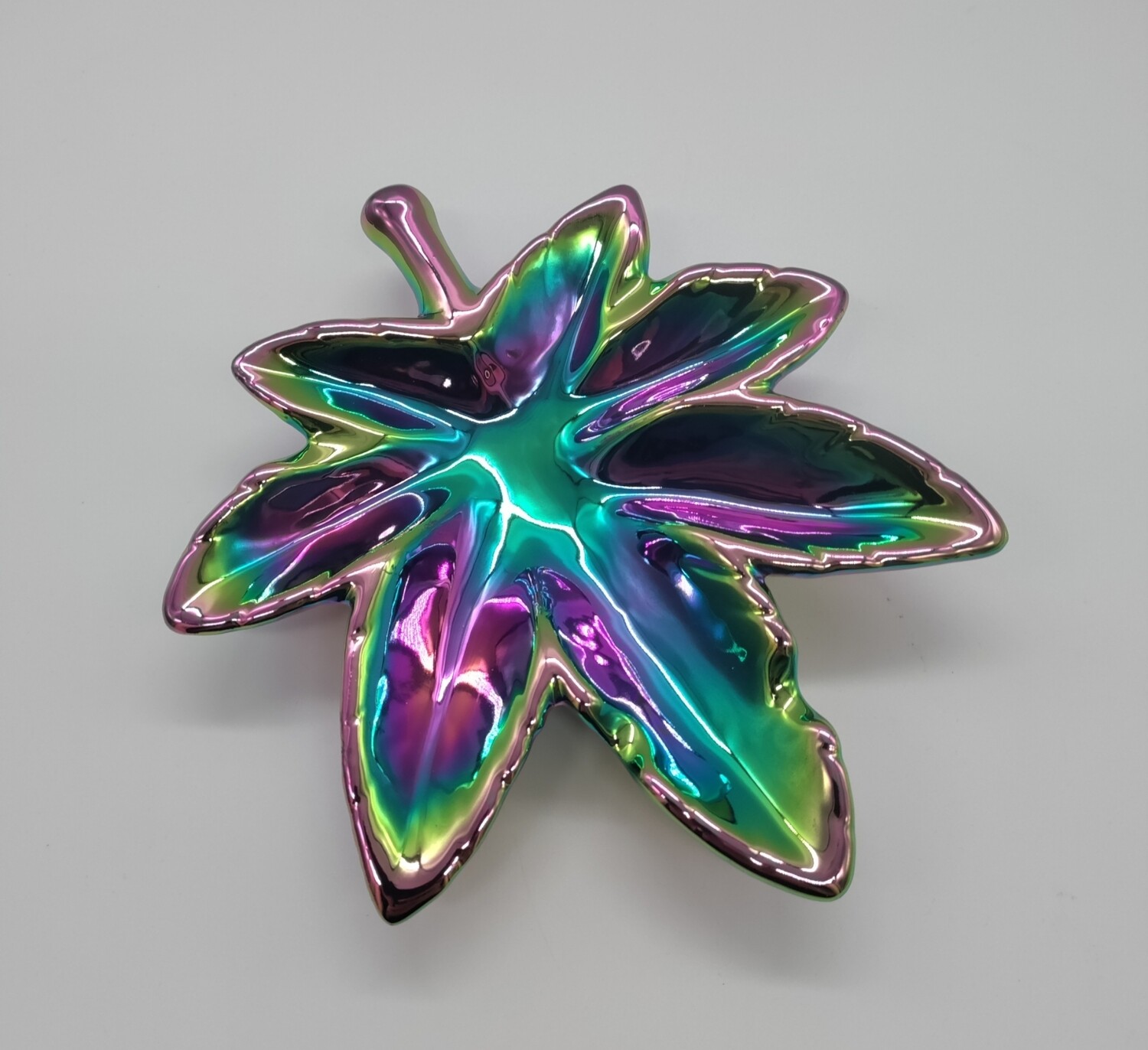 Rainbow Leaf Ashtray