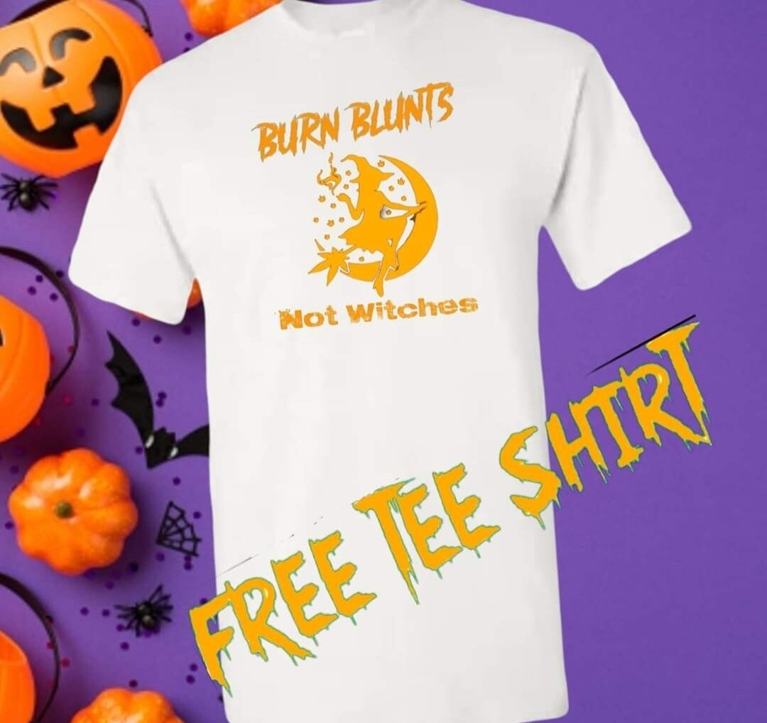 FREE tee Burn  HALLOWEEN EDITION  
Only small to xl is free anything bigger  is a lil extra