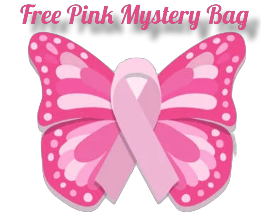 Free Pink Breast Cancer Awareness Mystery Bag
