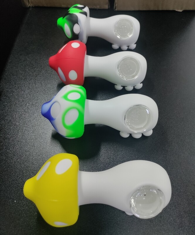 Silicone🍄Mushroom Hand Pipe