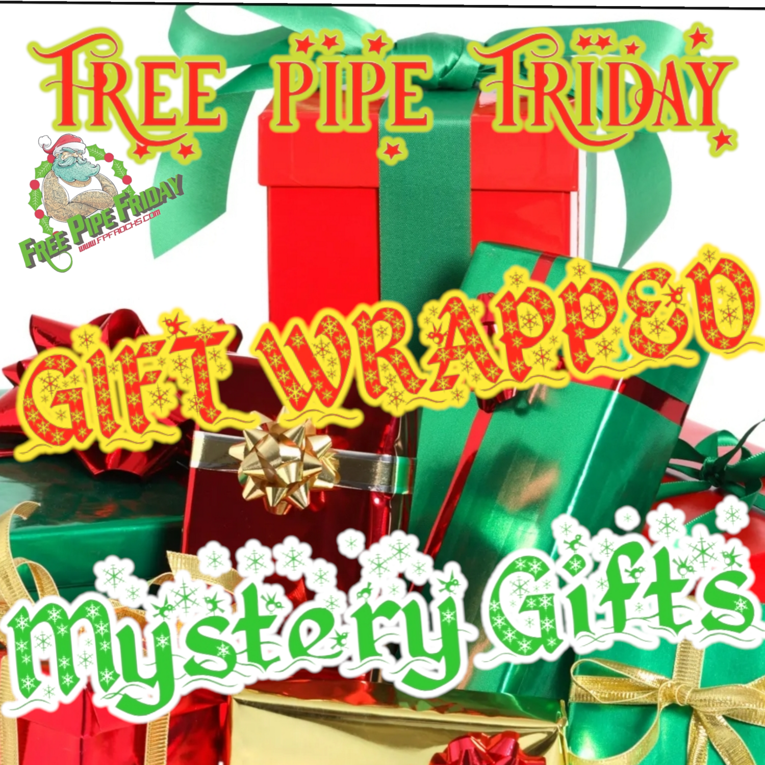 Gift wraped mystery box