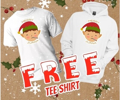 Free   merry juana tee shirt