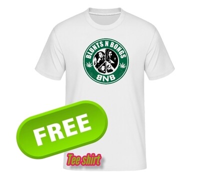 Free bluntsnbongs free tee shirt