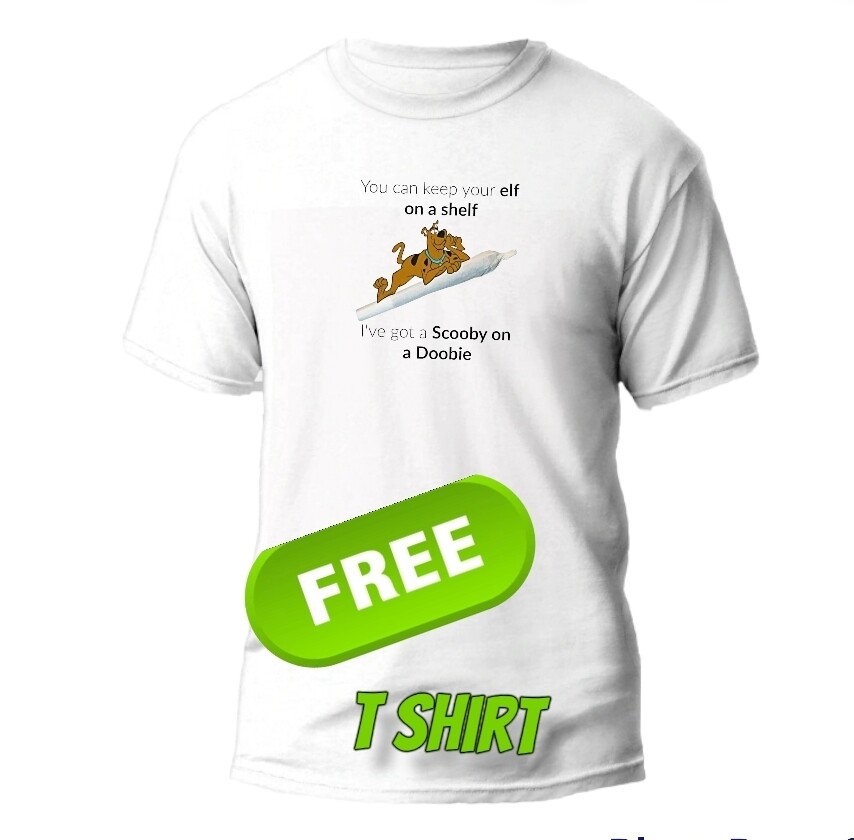 Free scoobie doob
free tee shirt