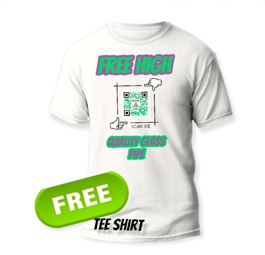scan me  free pipe friday tee shirt  500 points