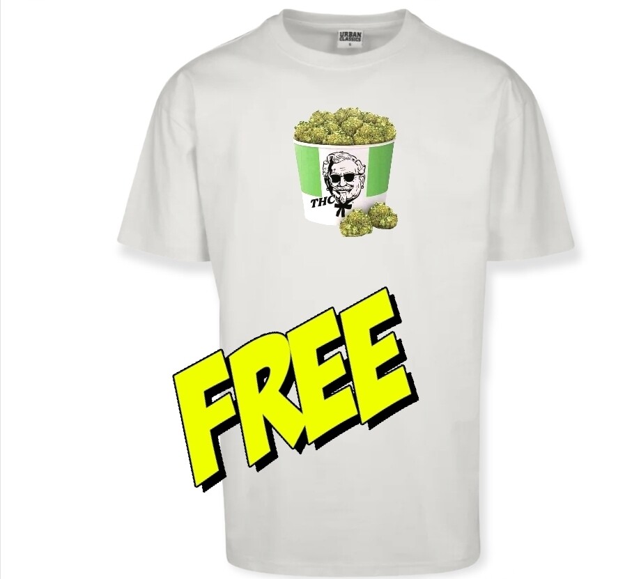 Free kfc bucket tee shirt