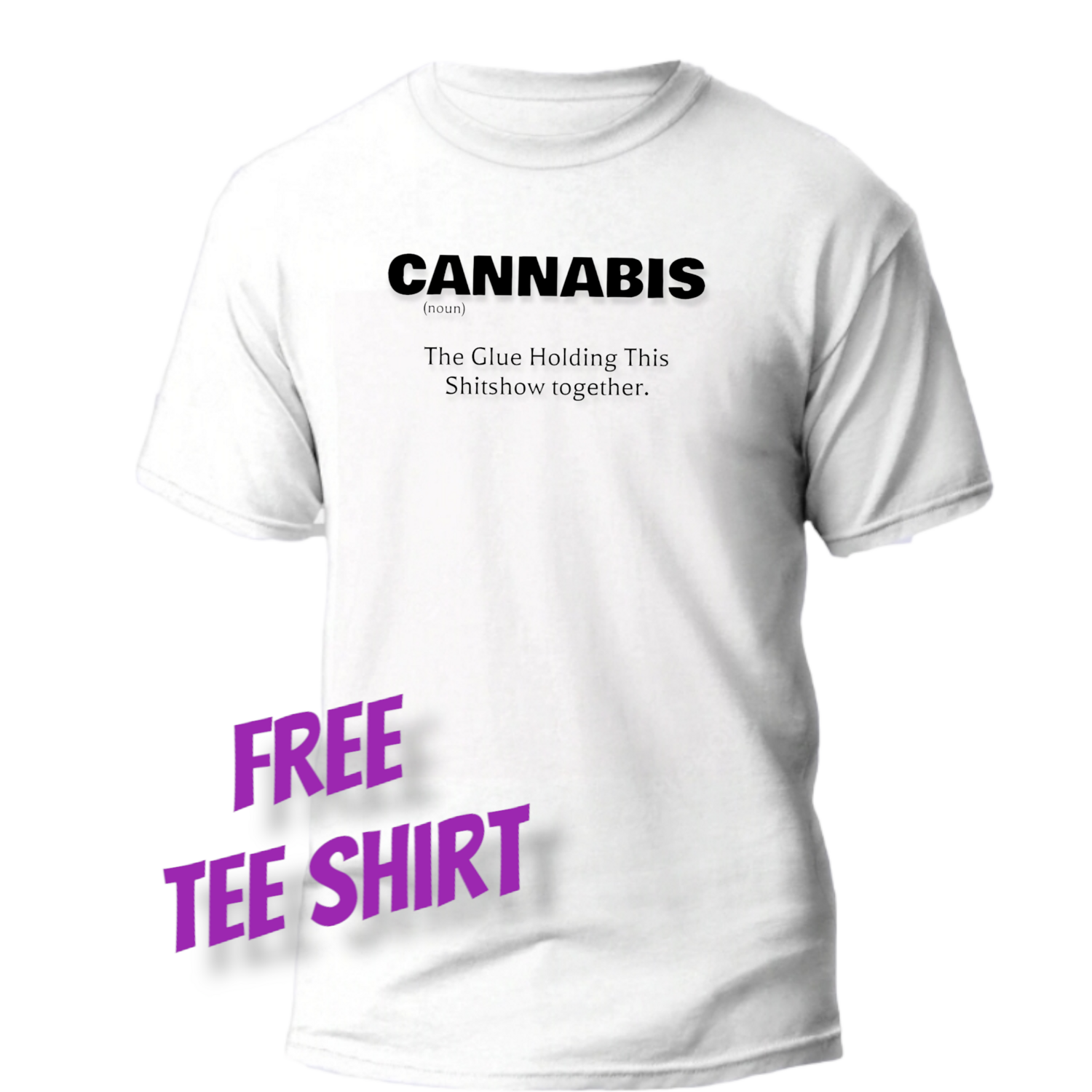 Free  canna   free tee shirt